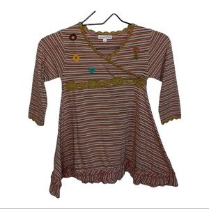 Chasing Fireflies Crochet trim dress Sz 4